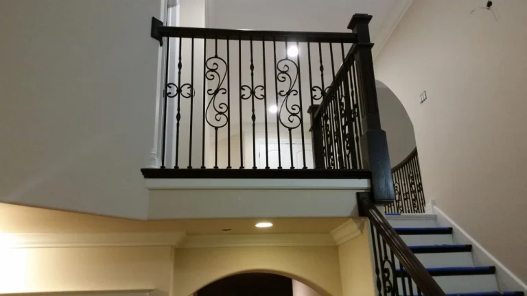 New railing added with railing installation
